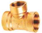 Brass Equal Tees