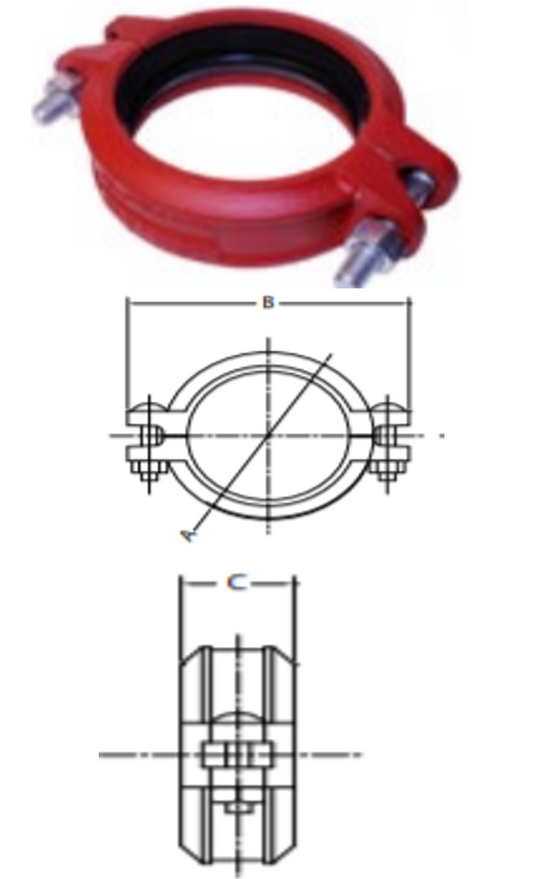 Roll Groove Rigid Coupling