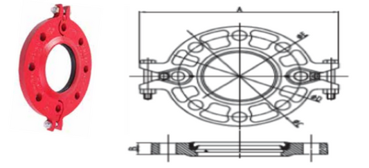Roll Groove Flange
